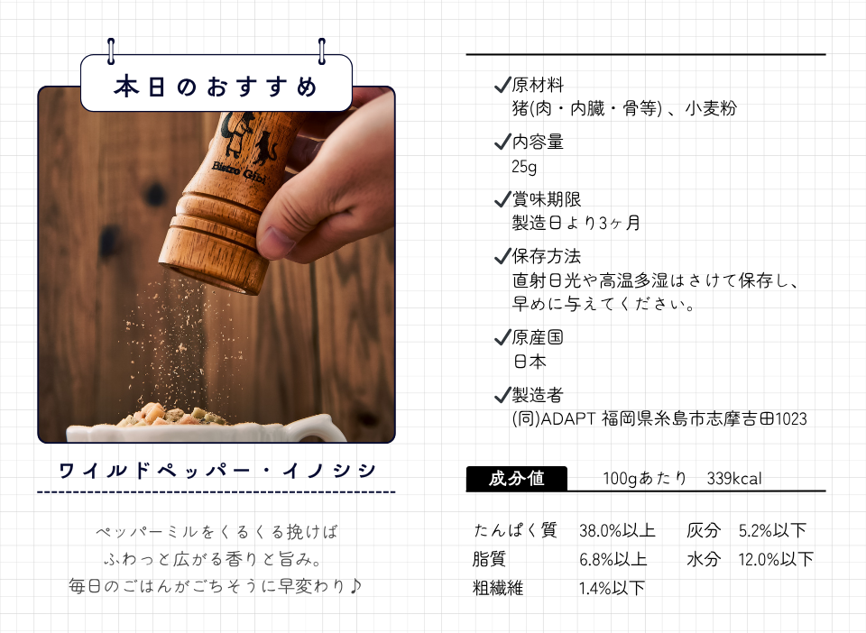 猪ペッパー成分