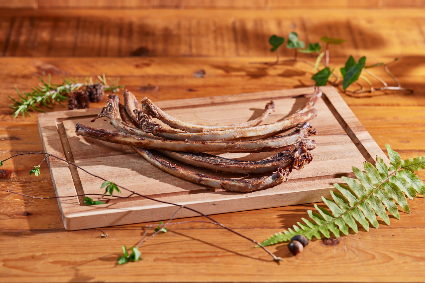 鹿肋骨ジャーキーパッケージ