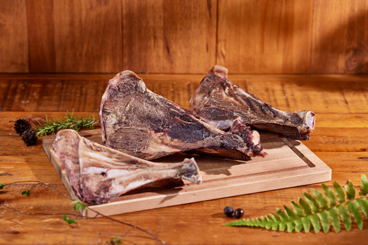 鹿肩甲骨ジャーキーパッケージ