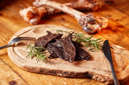 鹿レバージャーキーイメージ